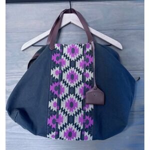 Johnny Was Paige‎ Weekend Bag Tote Embroidered Aztec JWLA